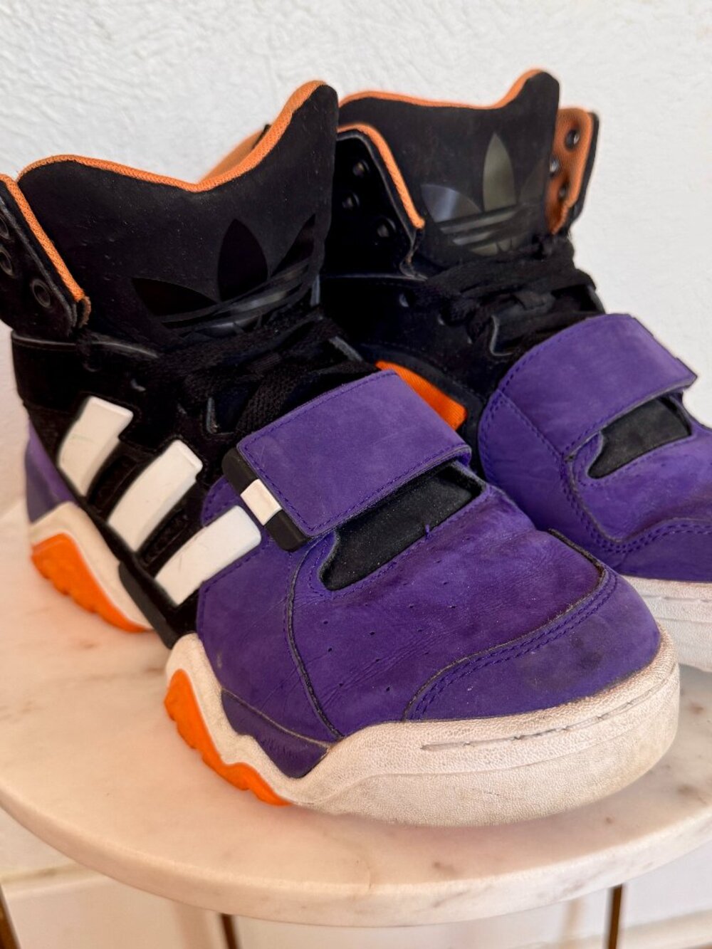 adidas Streetball 1.5 Mens sz 8.5 - Black / Runninwhite / Bahora